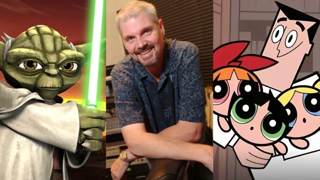 Tom Kane Dies at 64: Voice of Yoda and Professor Utonium Leaves Behind Legendary Legacy Tom-Kane-with-Power-puff-girls